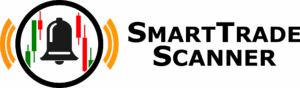 SmartTradeScanner Logo met tekst aan zijkant