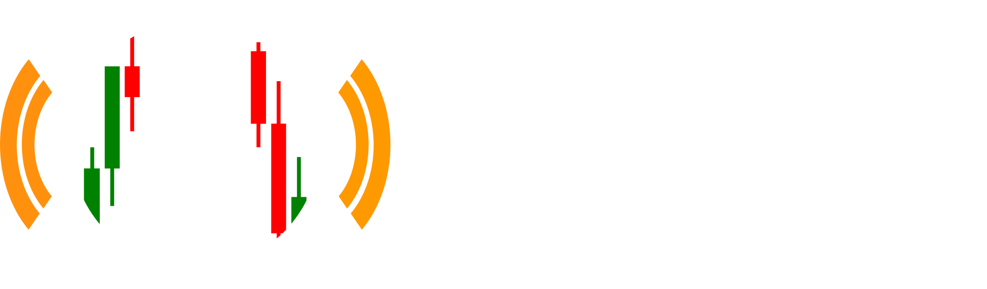 SmartTradeScanner Wit Logo met tekst aan zijkant